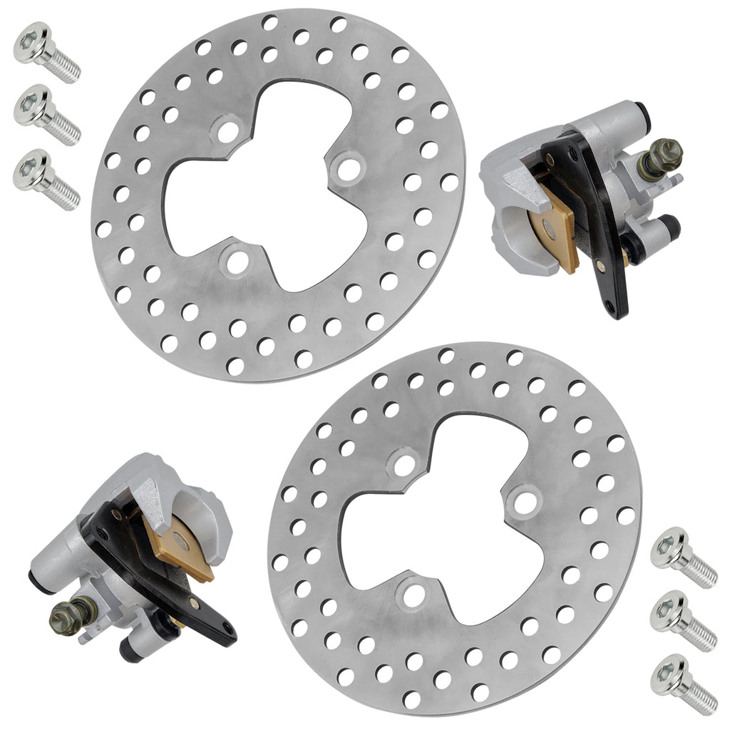 Front Brake Disc and Caliper Replacement for Honda (2007–2015)