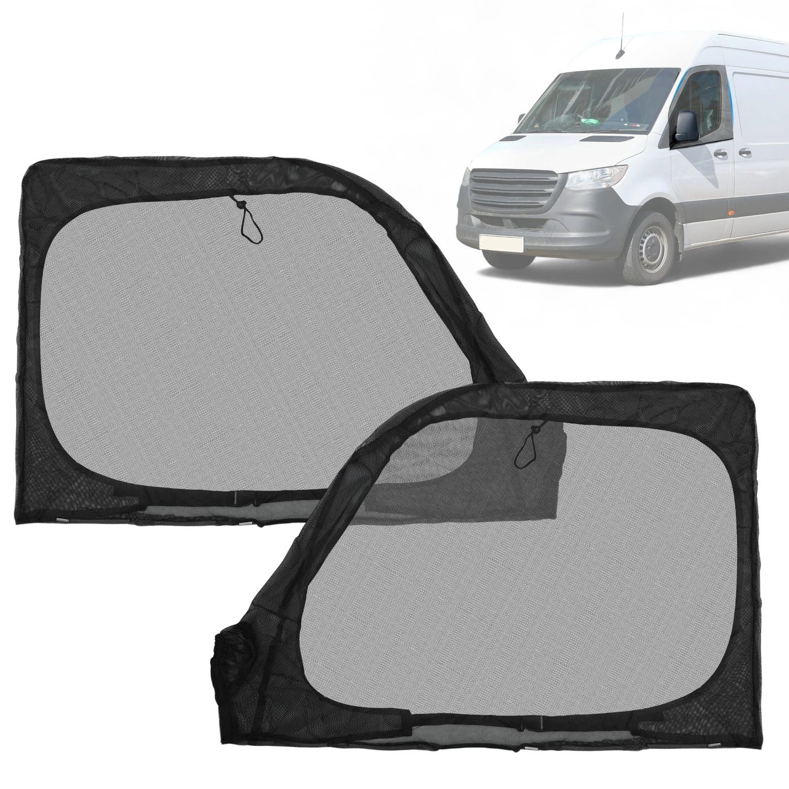 Magnetic Mosquito Screen Front Door for Mercedes Benz Sprinter (2007–2025)