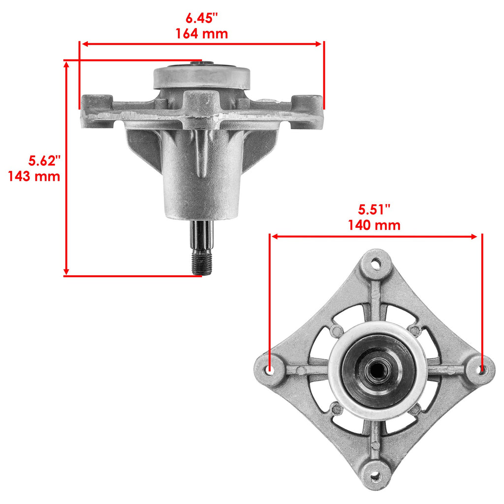Spindle Replacement for Hustler Raptor 36 42 52 (2005–2015)