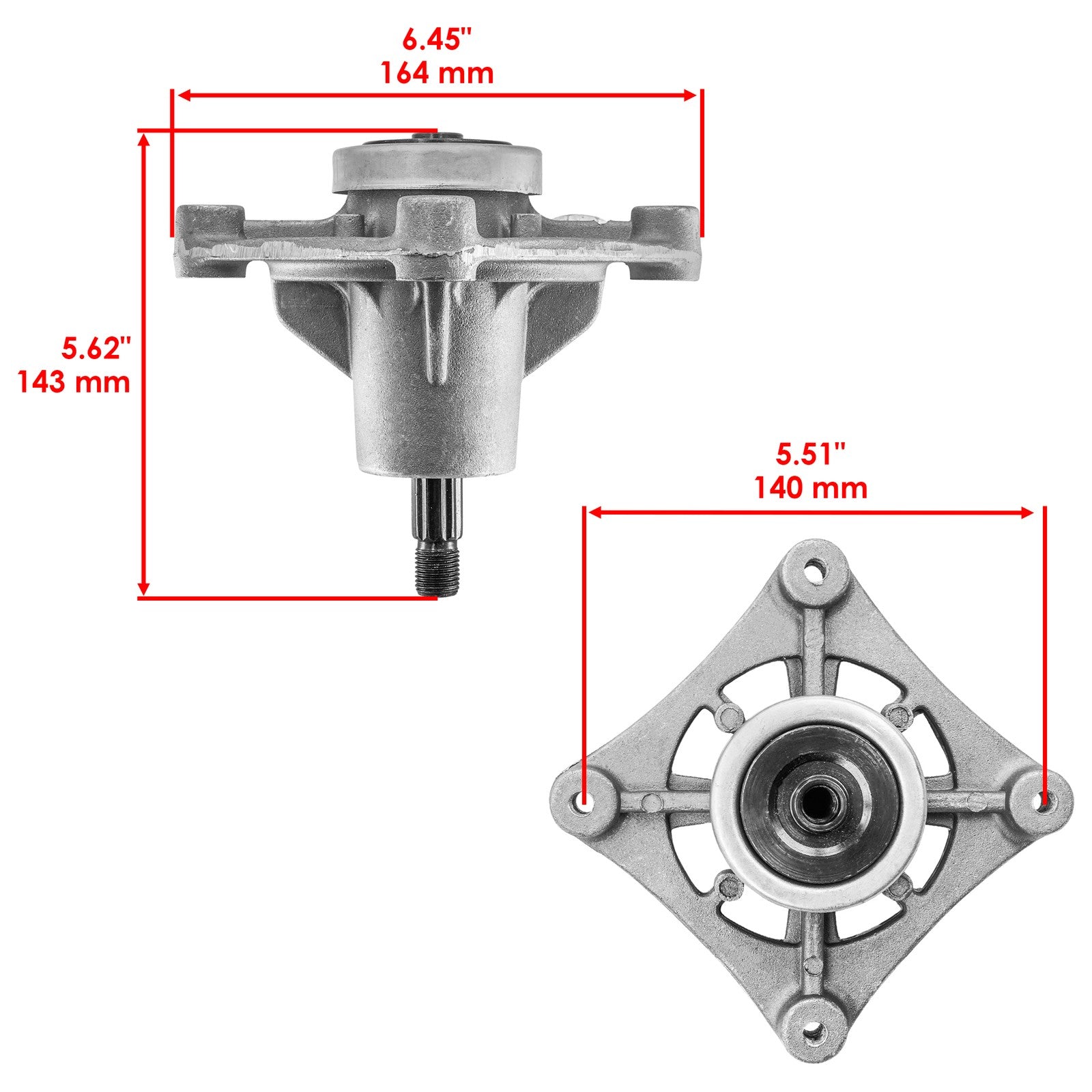 Spindle Replacement for Hustler Raptor 36 42 52 (2005–2015)