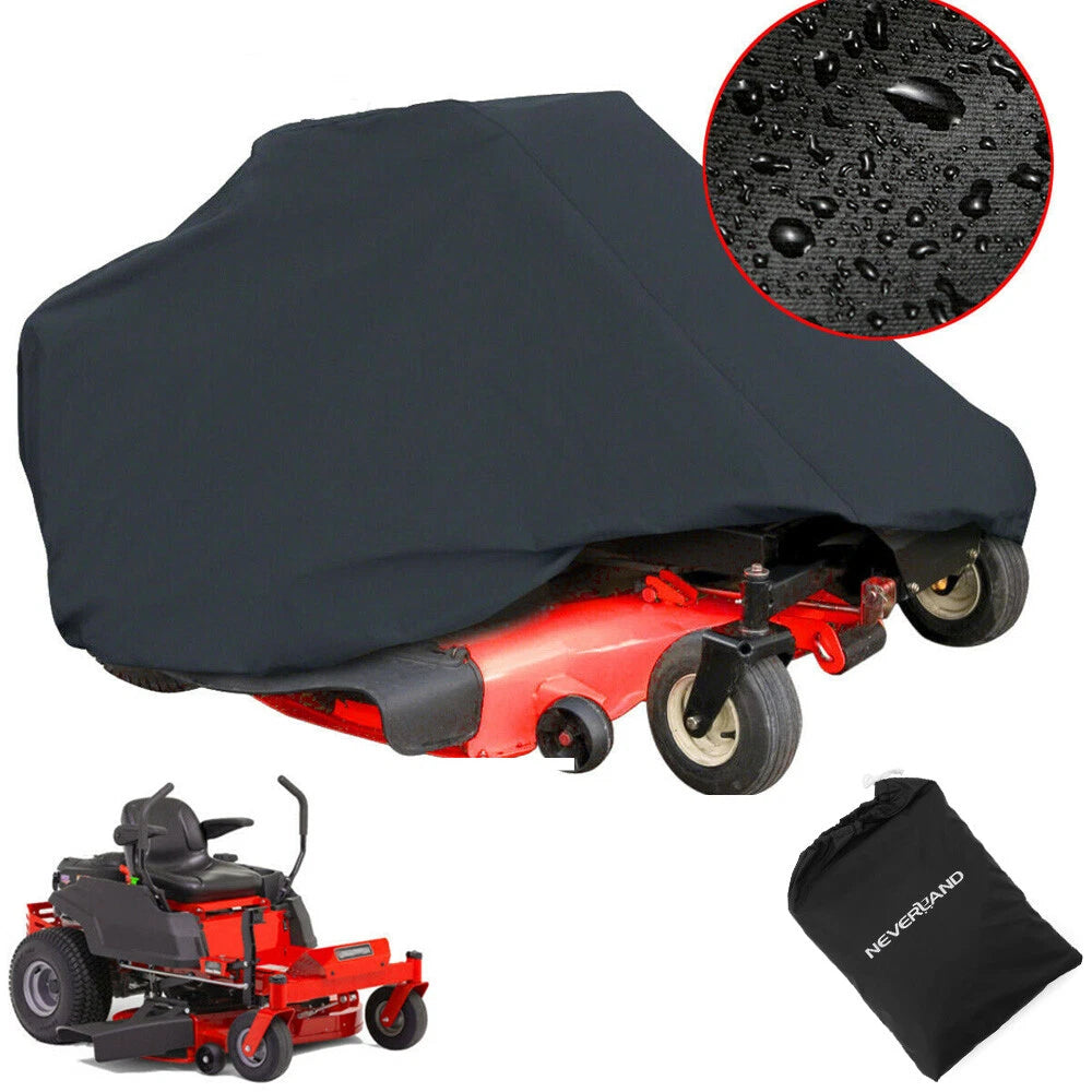 Lawn Mower Cover for Zero Turn Tractors (Waterproof, UV Protector)