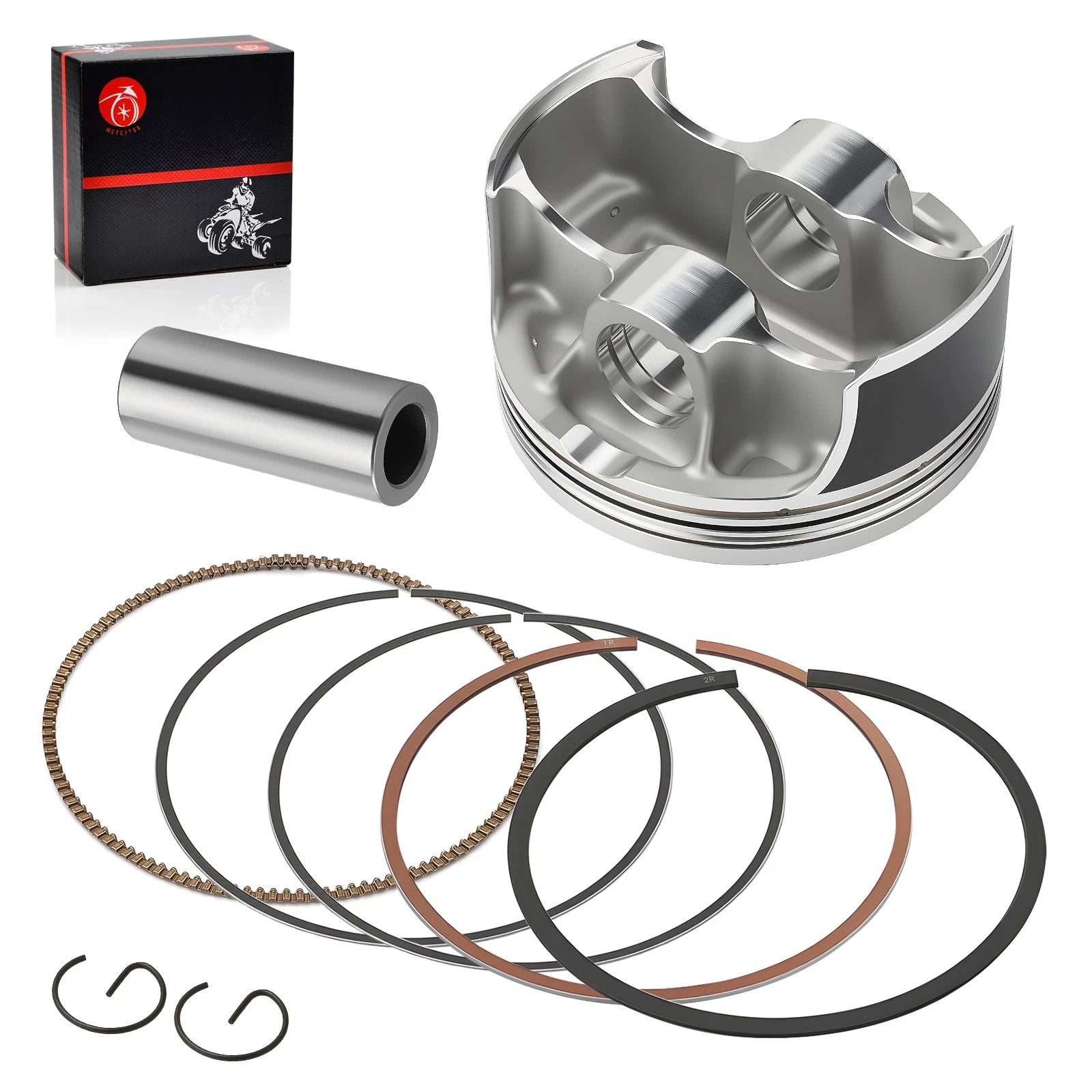 Top End Rebuild Kit with 102mm STD Forged Piston for Yamaha Raptor 700 700R (2006–2014)