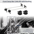 Front Stabilizer Bar Links 2 Pcs Bushing for GMC Terrain (2010–2012)