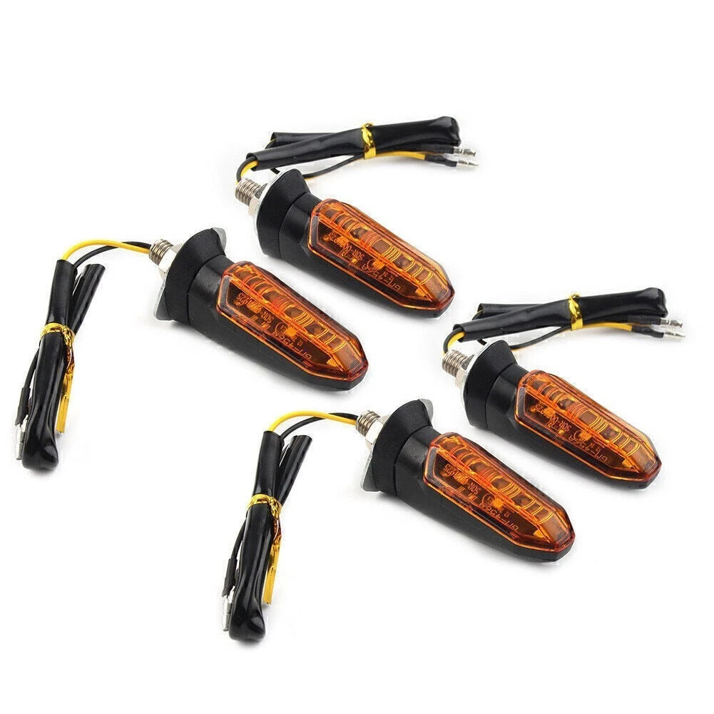 4X LED Turn Signal Indicator Blinker Light for Motorcycle (Universal)