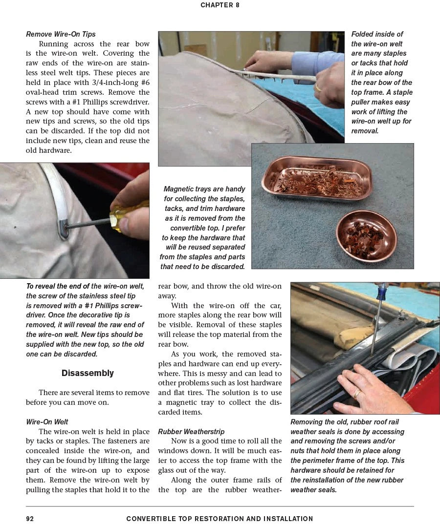 Convertible Restoration Manual for Mattson