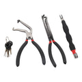 3Pcs Electrical Disconnect Pliers Set for Car Repairs with 8 Terminal Tools