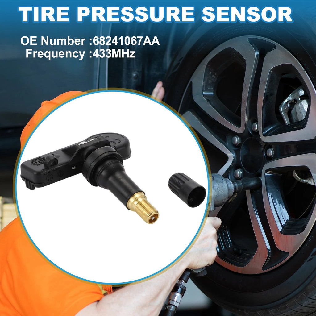 Tire Pressure Sensor Replacement for Ram 1500 2500 (2011–2013) 433MHz