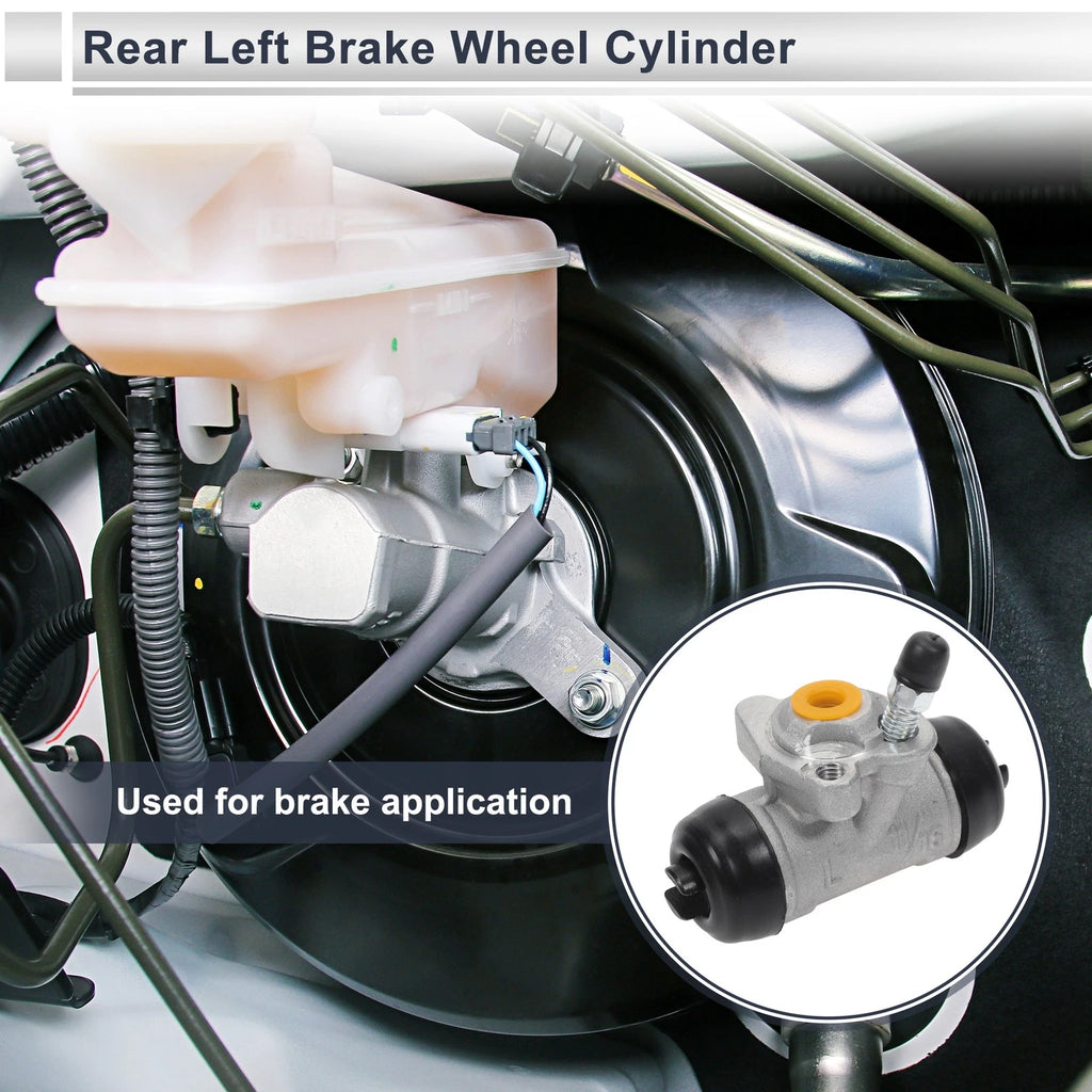 Brake Wheel Cylinder Rear Left Replacement for Toyota Echo (2000–2005)
