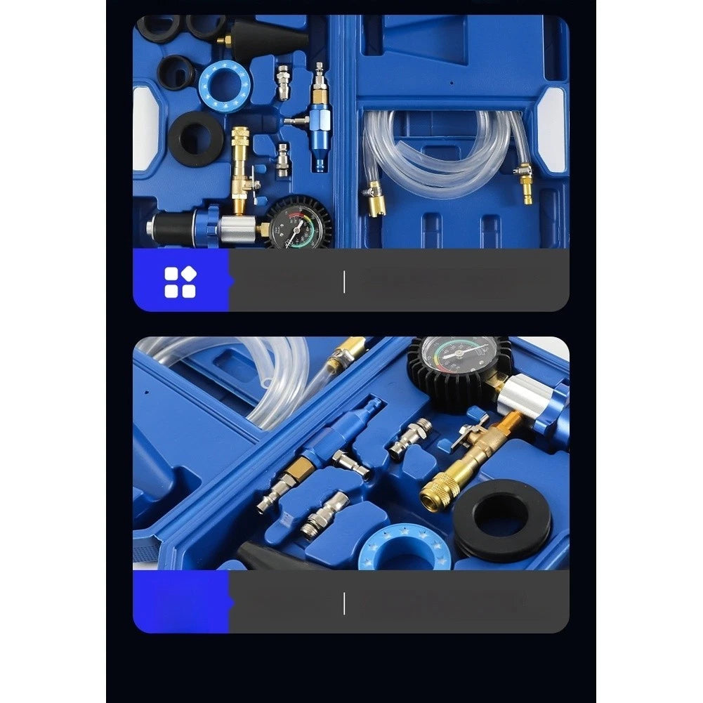 12PCS Car Cooling System Vacuum Refill Quick Connect Kit