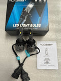 2X 9012 HIR2 LED Headlight Bulbs for 6500K White