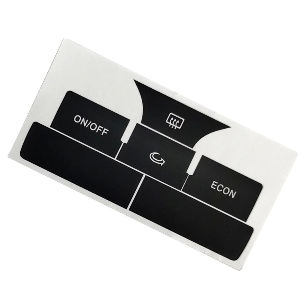 Button Repair Decal Sticker for Audi A6 (2004–2006)