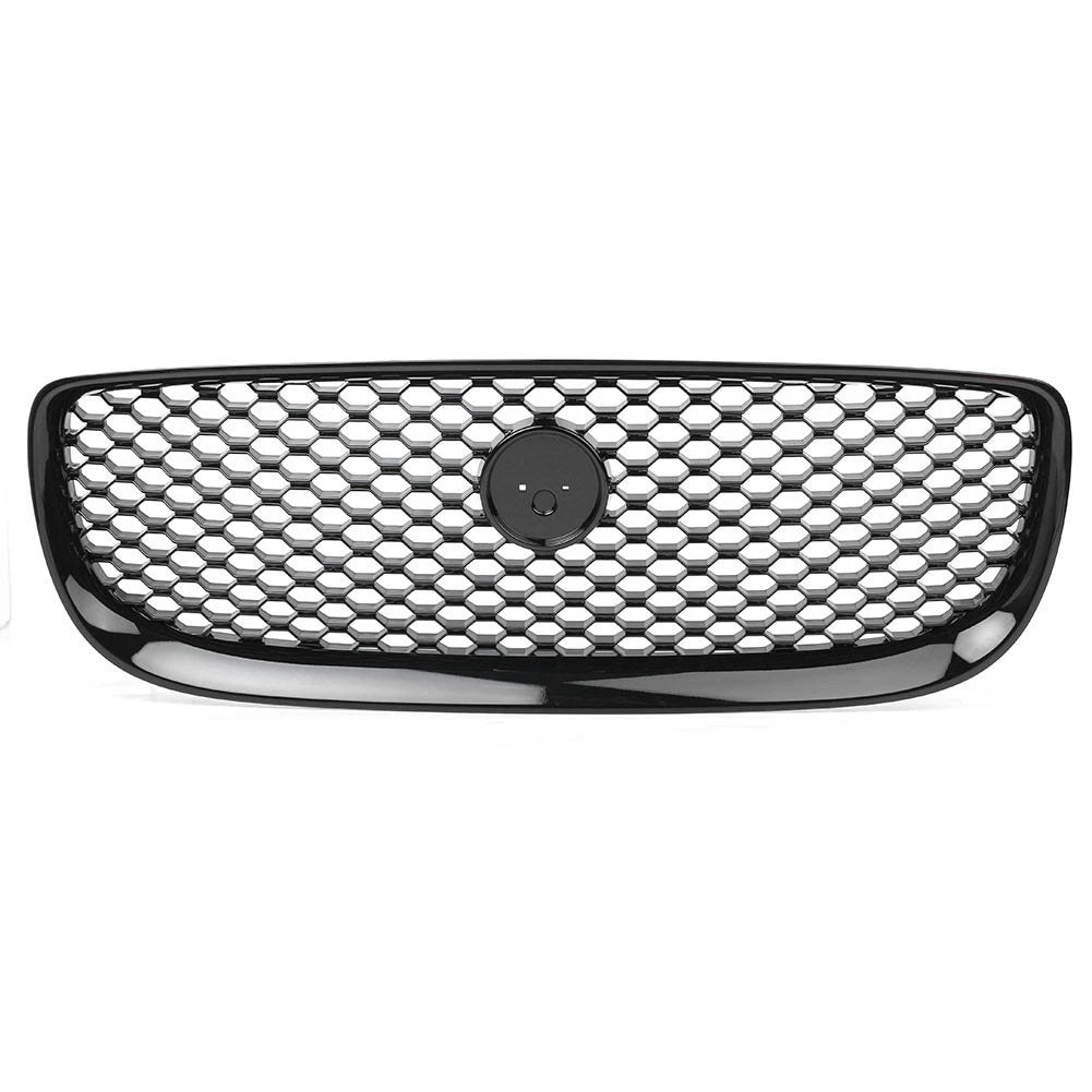 Front Bumper Upper Mesh Grille for Jaguar XE (2015–2018) Black