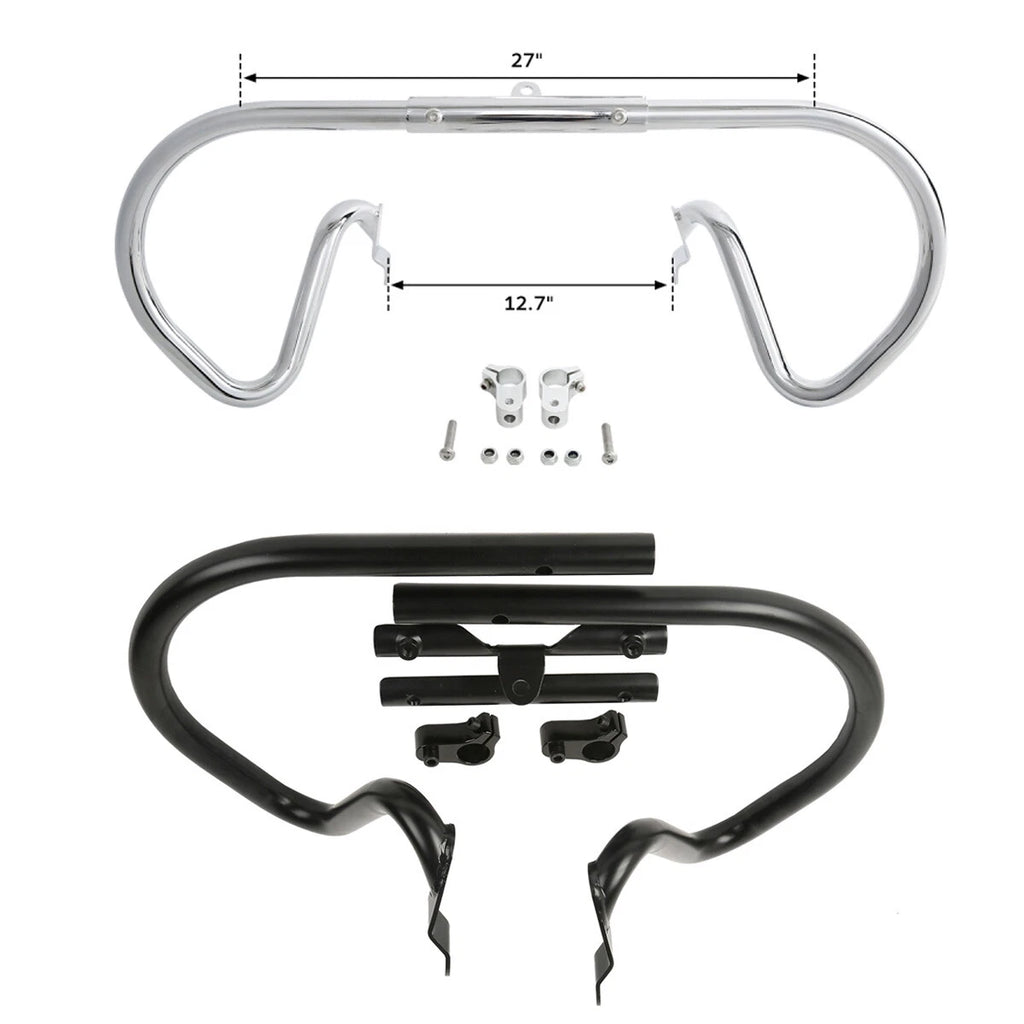 Engine Guards Crash Bar for Harley Night V-Rod Muscle (2002–2017) Chrome/Black