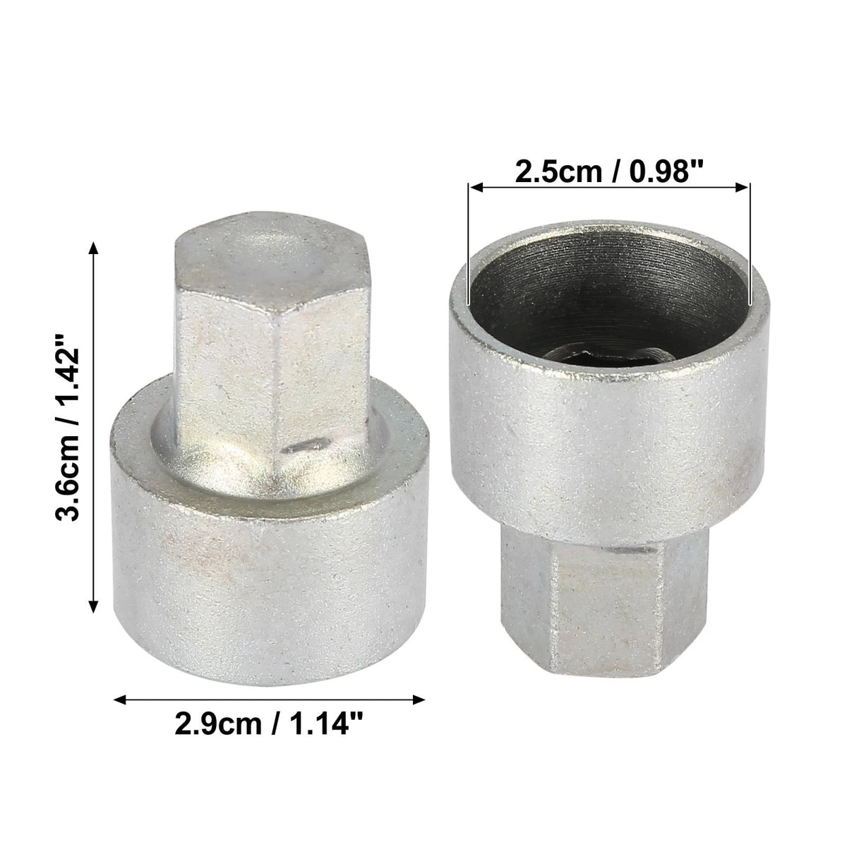 Wheel Lock Lug Nut Removal Key for BMW 3 5 7 Series (2006–2019)