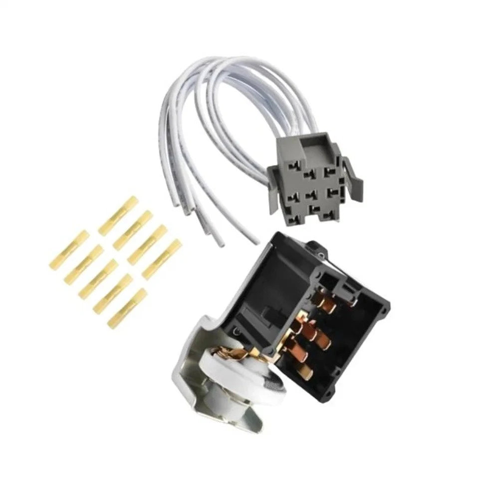 9 Terminal Headlight Switch & Harness for Ford Explorer F150 Ranger (1991–1994)