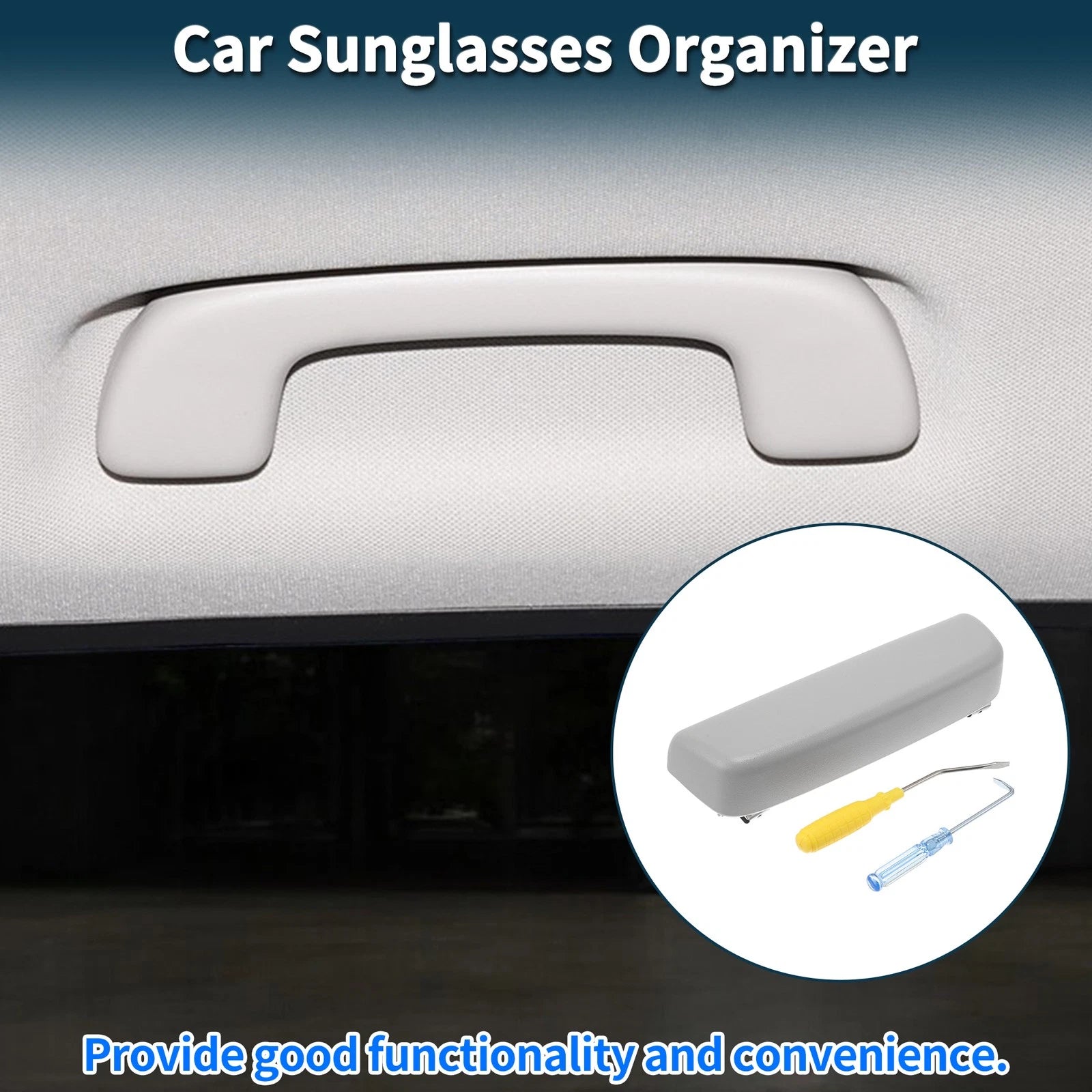 Car Sunglasses Case for Volkswagen Golf 8 Eyeglasses Holder Storage Box
