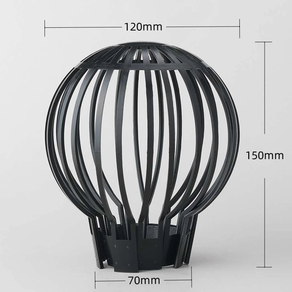 Set of 4 Plastic Gutter Guards for Drain Pipes