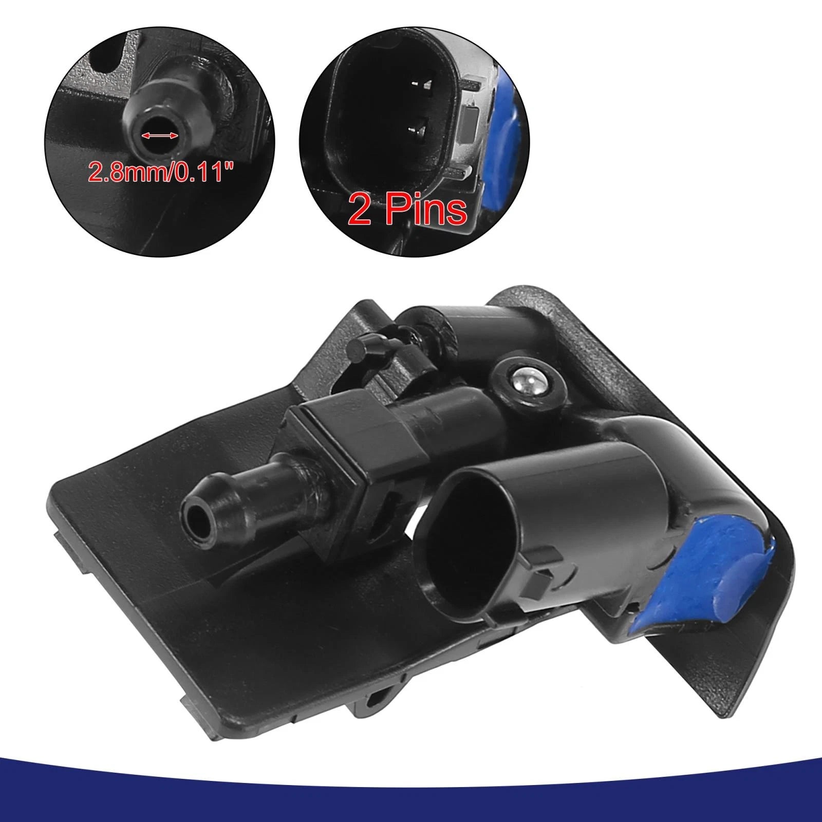 Windshield Washer Nozzles Spray Jet for BMW X5 E70 (2007–2013)