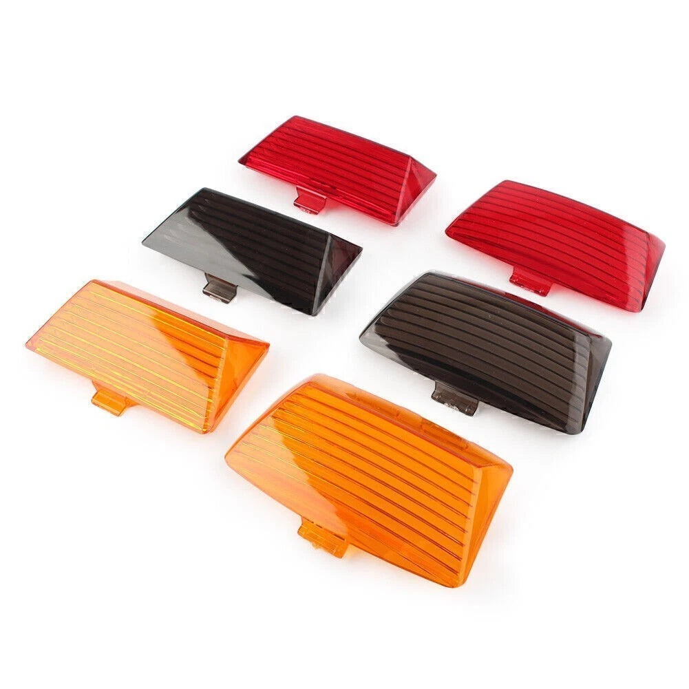 Fender Mud Guard Light Amber Cover for Harley FLHT, FLSTC