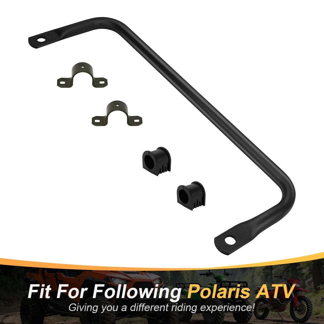 Rear Stabilizer Sway Bar Bushing for Polaris Sportsman 550, Scrambler 850, 1000 XP (2010–2023)