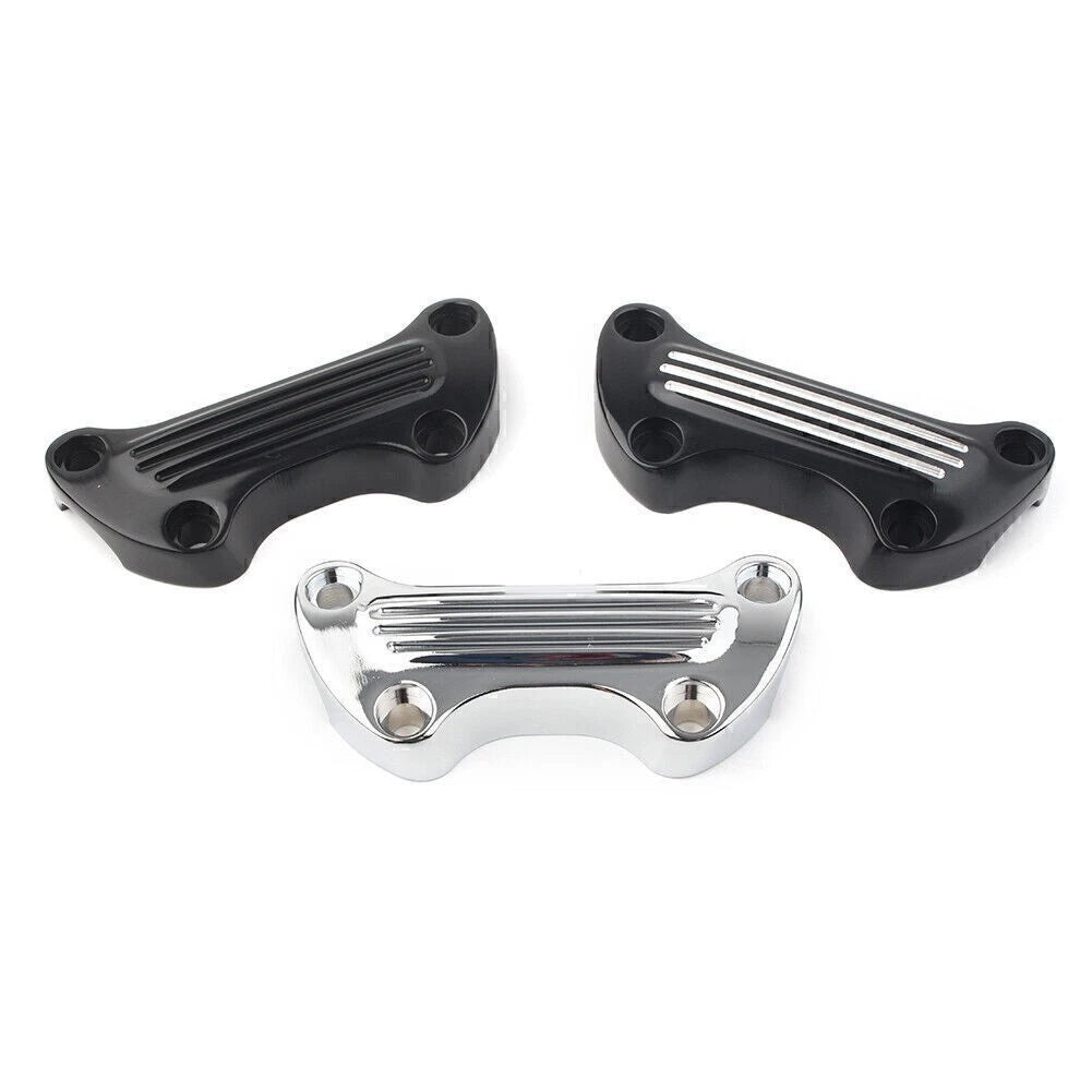 Handlebar Riser Top Clamp Cover for Harley Sportster Softail Dyna (1")