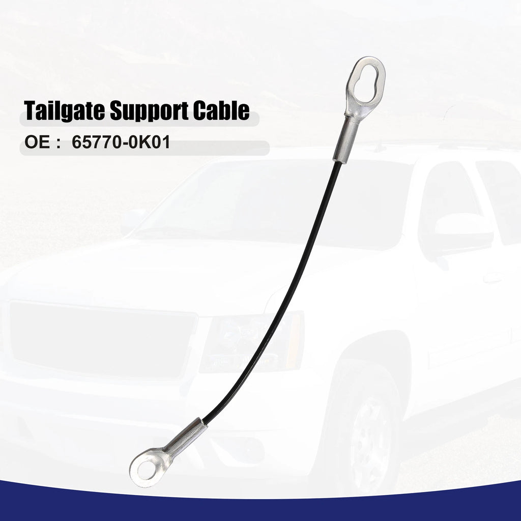 Lift Gate Support Straps Rear Tailgate Cables Set for Toyota Hilux (2005–2015)