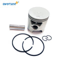 Set of 3 Piston Kit STD 705-850026T1 39-831255A6 for Mercury 40/50/60HP