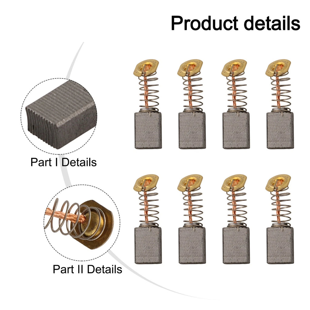8 Pcs Replacement Brushes for RTX700 Series