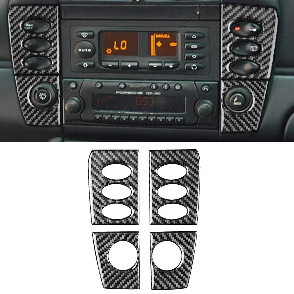 Radio Control Switch Panel Cover Trim for Porsche Boxster 996 (1998–2004)