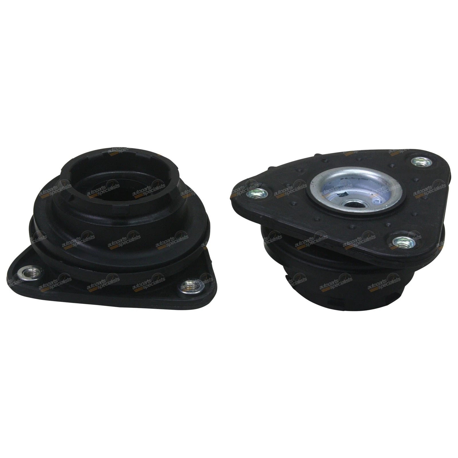 2 Front Strut Shock Top Mount + Bearing Set for Mazda 3 (2004–2014)