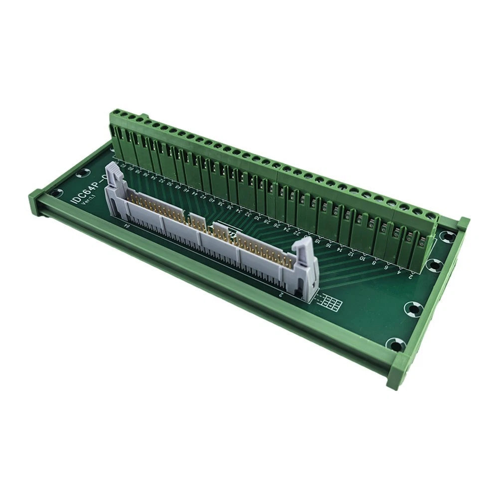 64 Pin IDC Type C Connector Terminal Block for Industrial Control Systems
