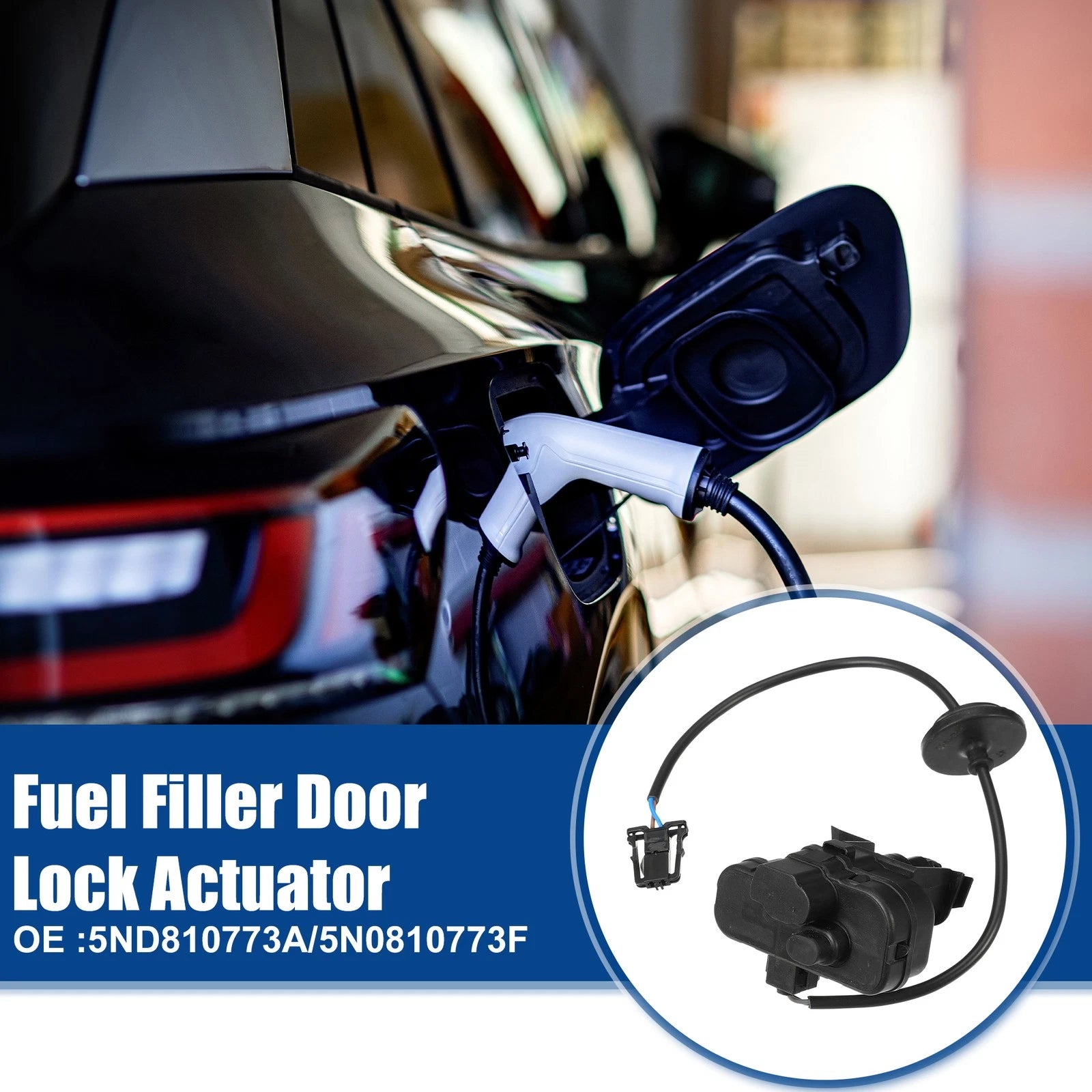 Fuel Door Lock Latch Actuator Replacement for VW Jetta (2009–2014)
