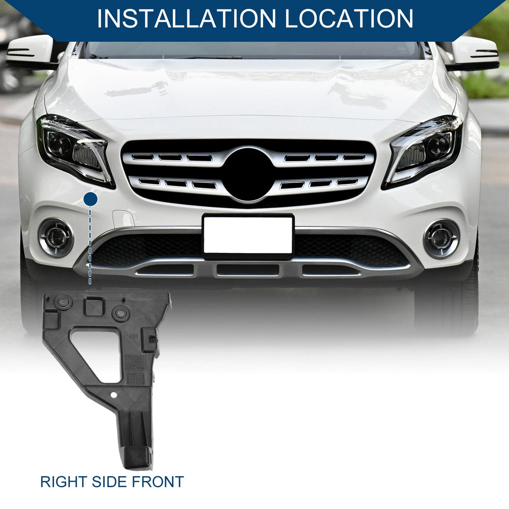 Right Front Bumper Support Bracket No. 4F0807228 for Audi A6 Quattro (2005–2011)