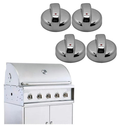 Set of 4 Gas Heater Oven Knobs for 8mm Installations
