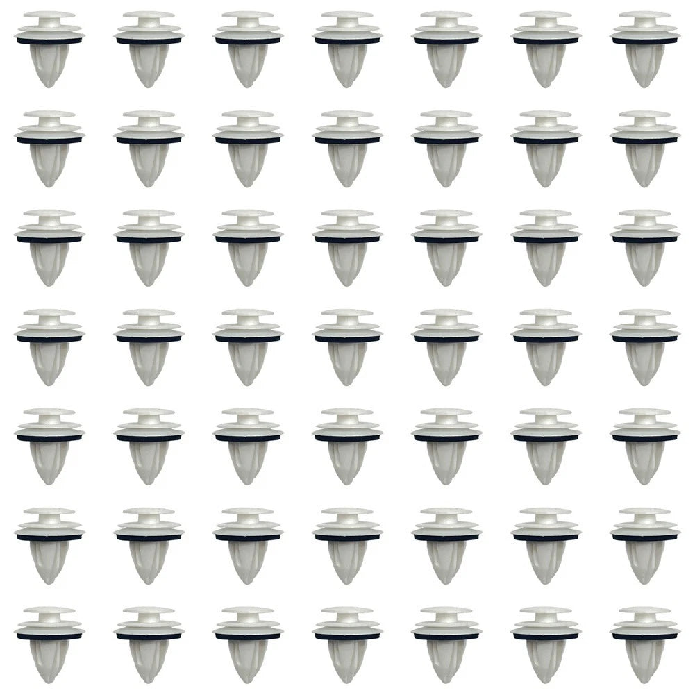 50pcs Plastic Door Trim Retainers for Toyota