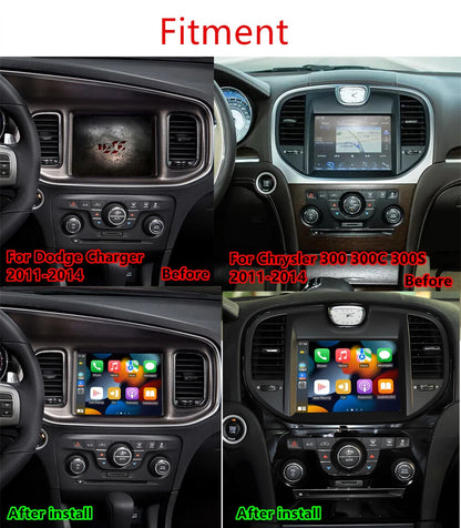 8.4'' Car Stereo GPS Navigation for Dodge Charger Chrysler 300 (2011–2014)
