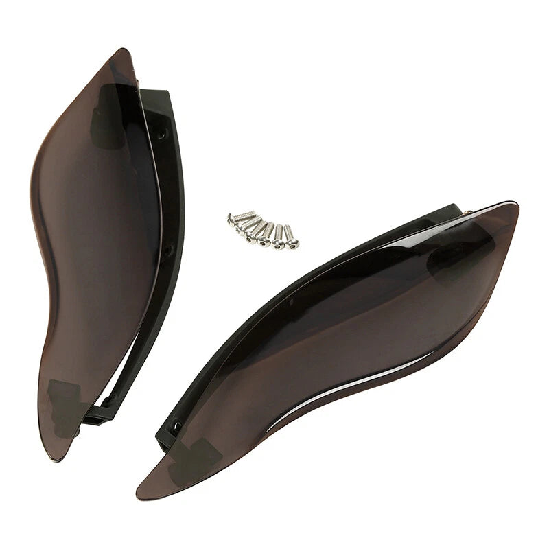 Smoked Side Wings Air Deflectors for Harley Electra Street Glide (2014–2023)