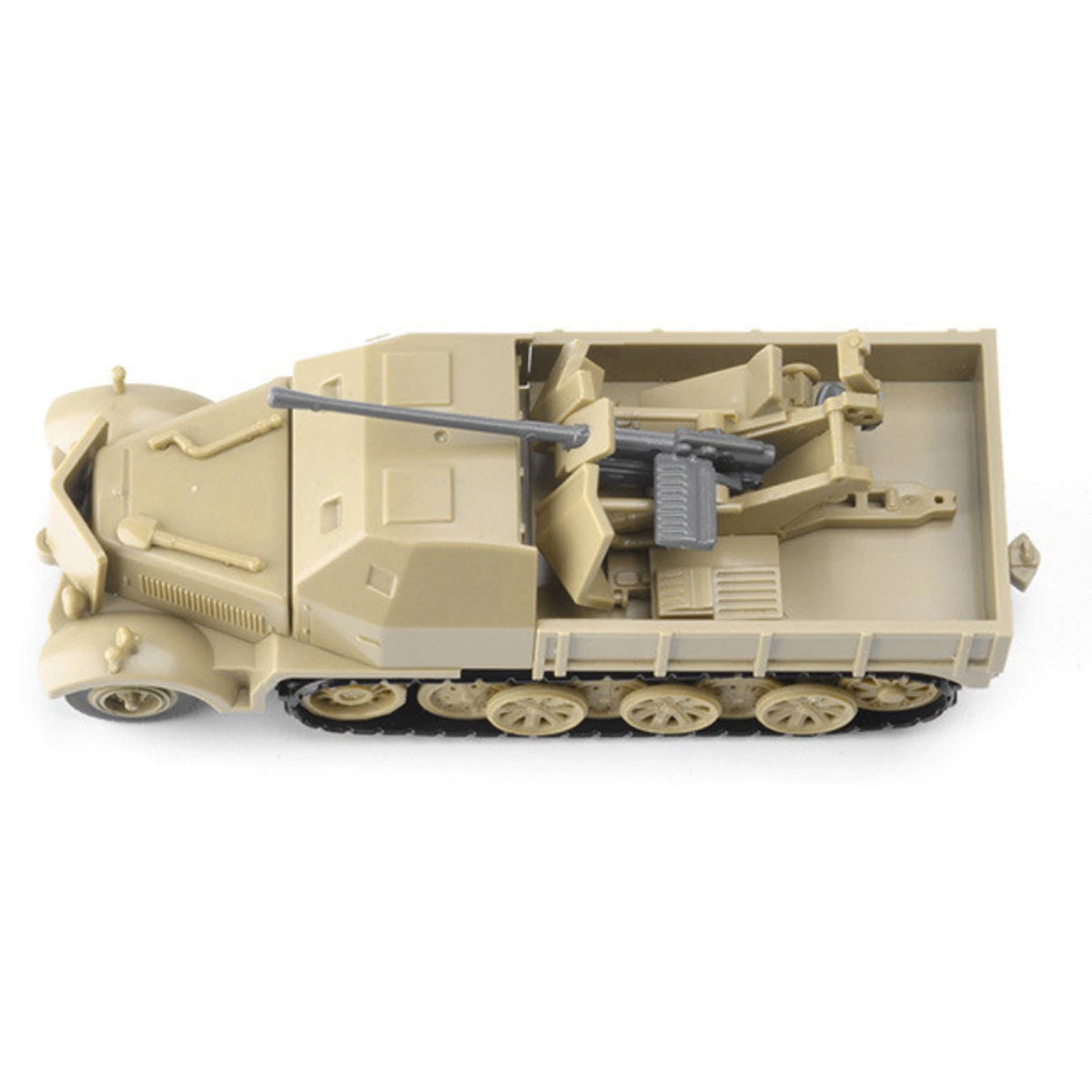 4D Half-Track Vehicle Model 1:72 Military Ornament