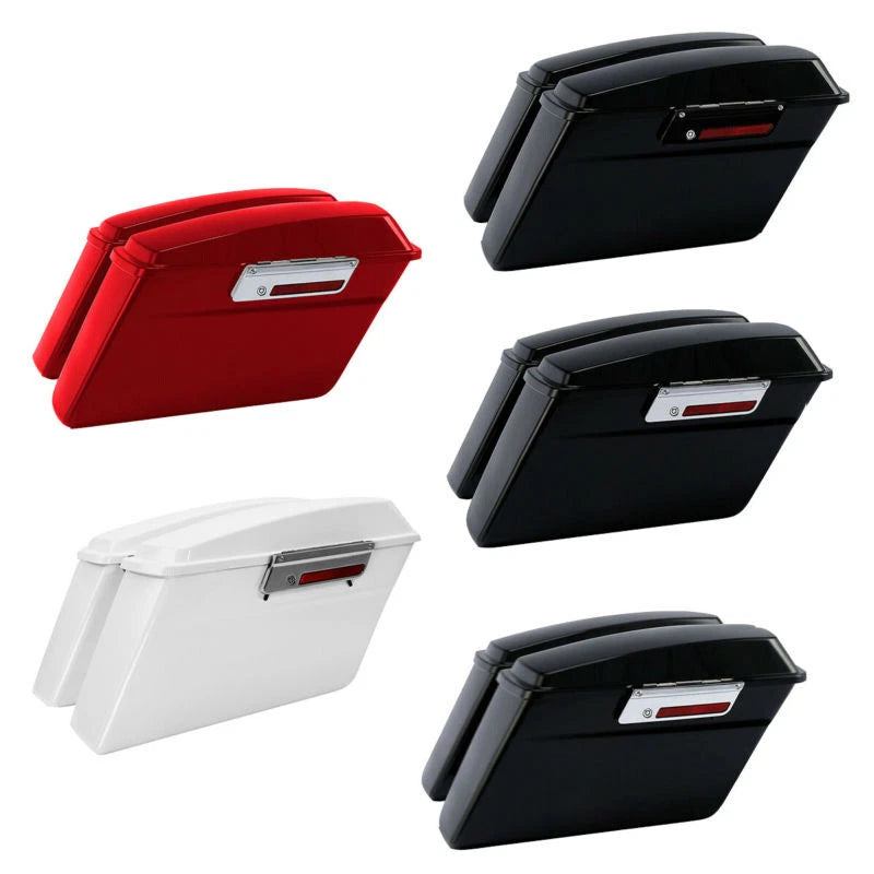 Hard Saddlebags for Harley Touring Road King Glide (1994–2013)