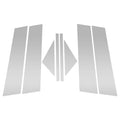 8 Pcs Door Pillar Window Trim Replacement for Mazda 3 Axela (2020–2024) Silver