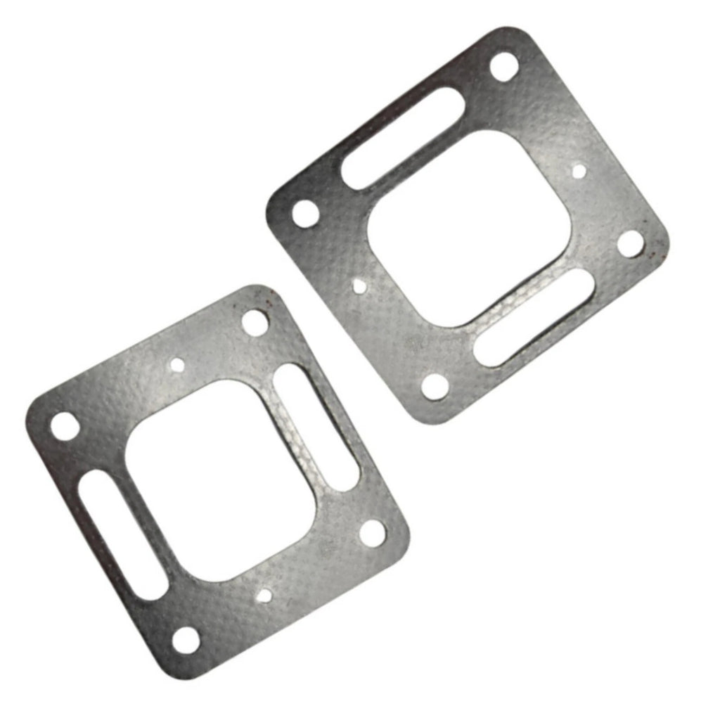 Set of 2 Exhaust Riser Elbow Manifold Gaskets for Mercruiser 4.3 5.0 5.7 350 27-863724