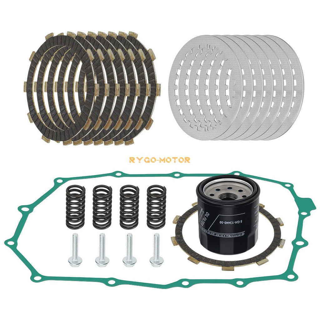 Clutch Friction Steel Plates Gasket Kit for Honda VT750C VT750CD (1998–2003)