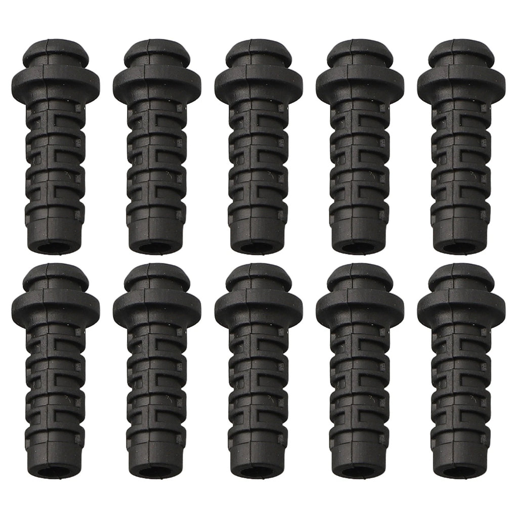 10pcs Rubber Cable Gland Connector Strain Relief Wire Sleeve