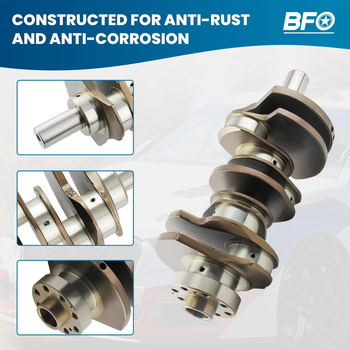 Crankshaft for Jeep Ram 1500 Ecodiesel 3.0L (2014–2018) #68147110AB #68147110AA