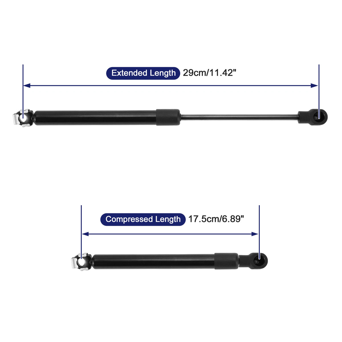2 Pcs Rear Hatch Lift Support Struts No.1247500636 for Mercedes-Benz E-Class
