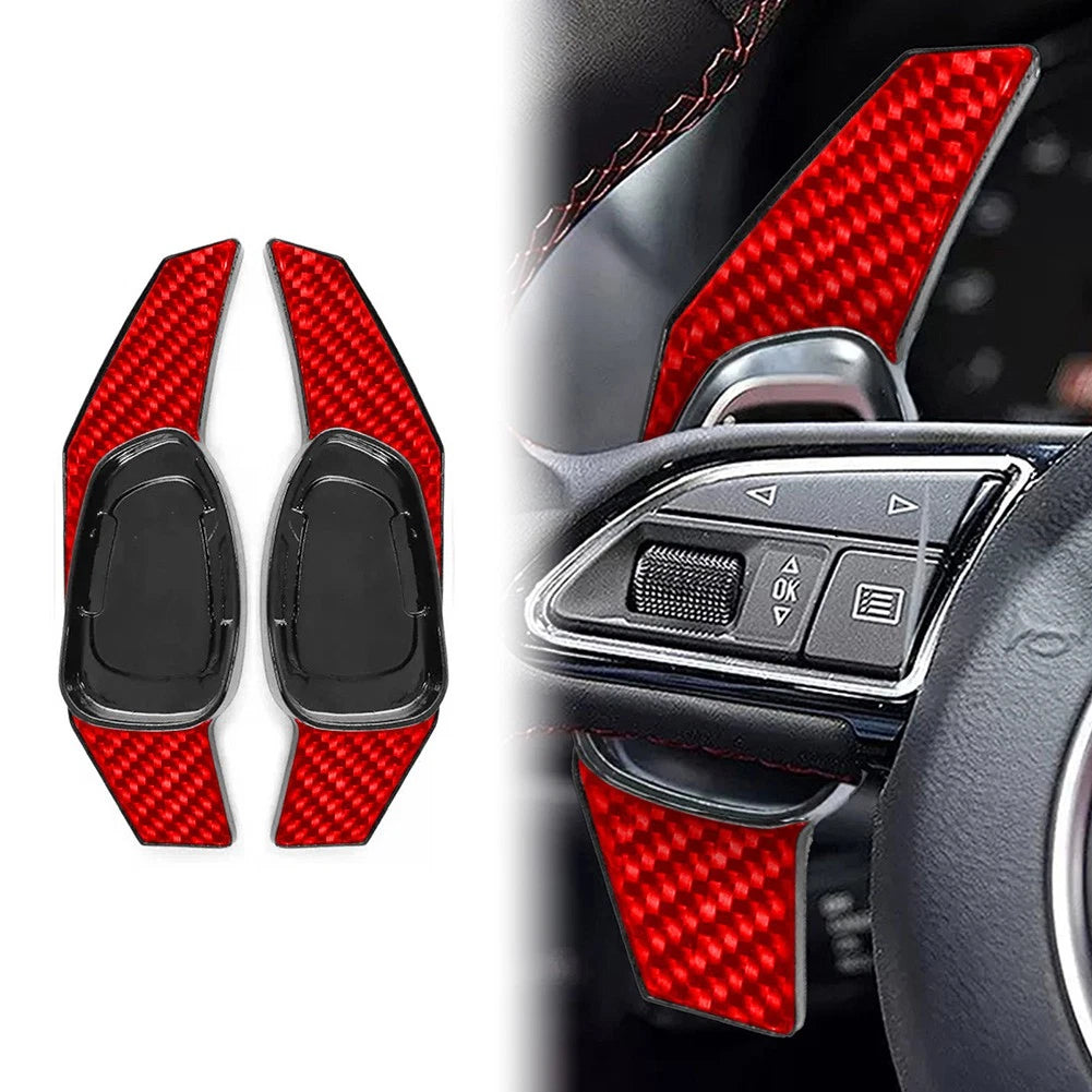 Steering Wheel Shift Paddle Extensions for Audi S3 S5 S6 RS3 RS4 RS6 RS7 (2013–2020)