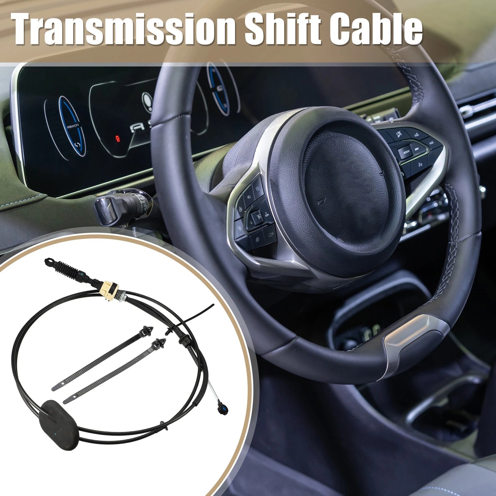 Automatic Transmission Shifter Cable Replacement for Chevy Blazer S10 Sonoma (1995–2005)