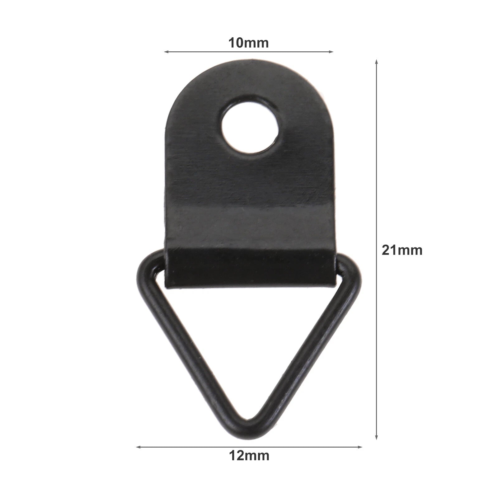 50Pcs Triangle Ring Picture Frame Hooks for Hanging Photos Artwork