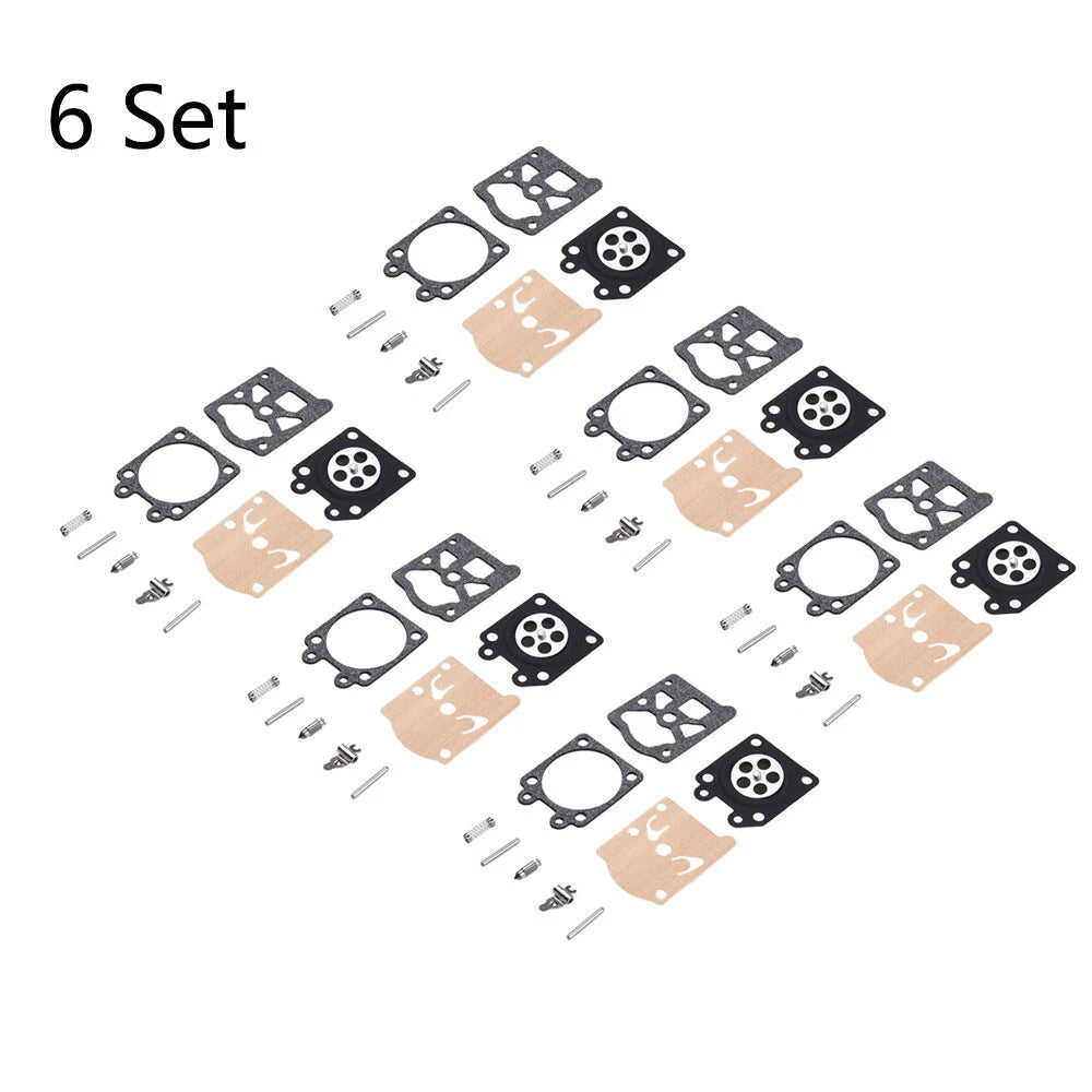 6 Set Carburetor Gasket Kit Replace For Stihl 021 023 MS210 MS230 Walbro K11-WAT