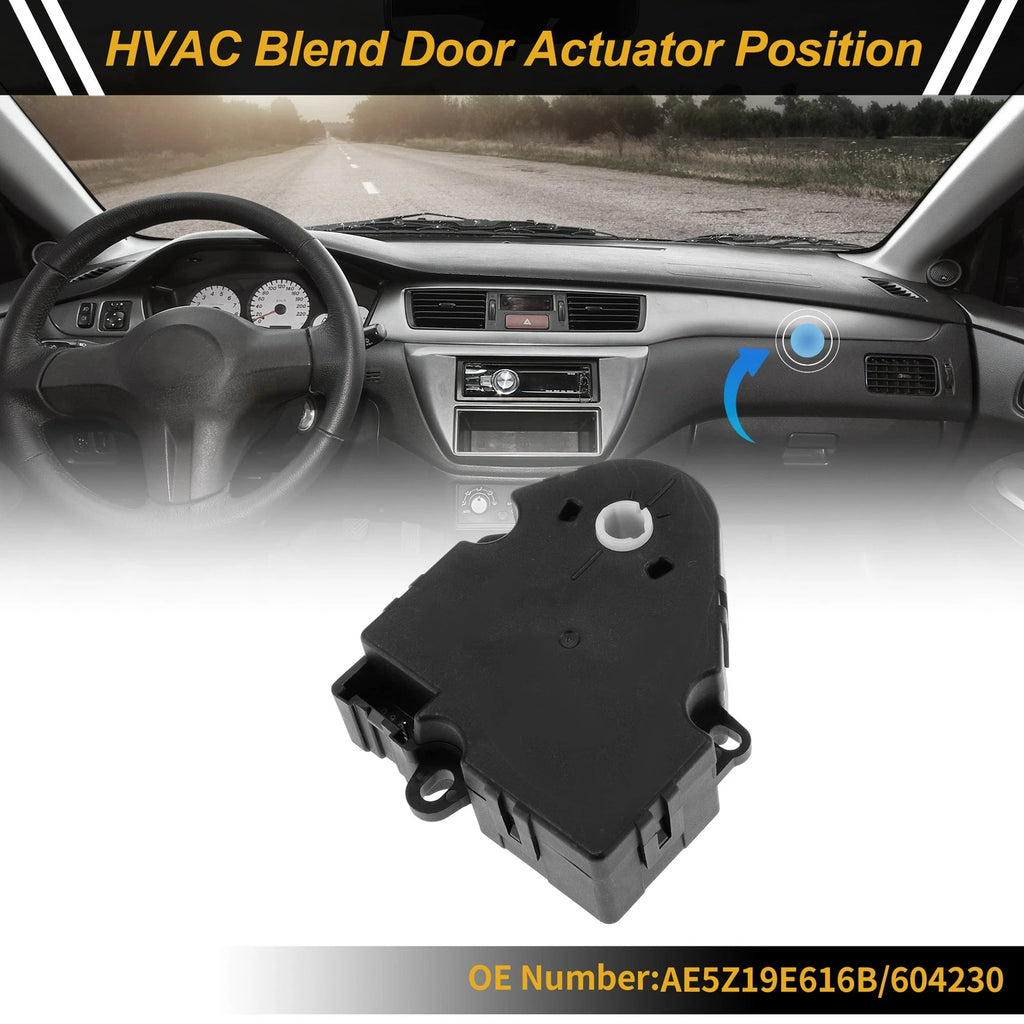 HVAC Heater Blend Door Actuator Replacement for Ford Fusion (2010–2012)